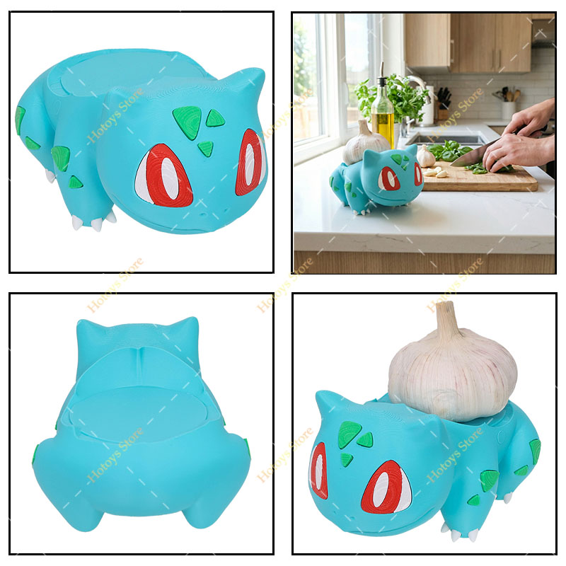 Pokemon Bulbasaur Model Toy 3D - Funny Kitchen Gadgets Gifts 评论和价格