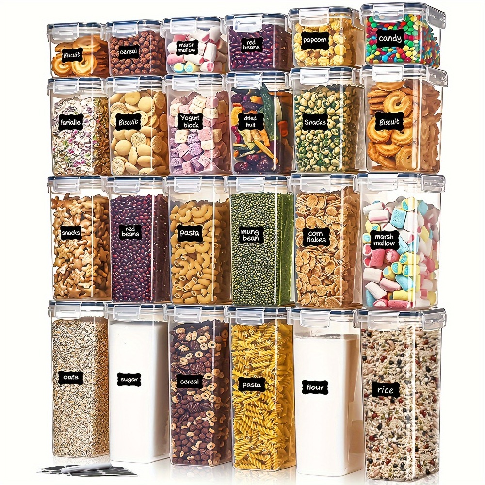 24Pcs Food Storage Containers  - Kitchen Gadgets Organizer 评论和价格