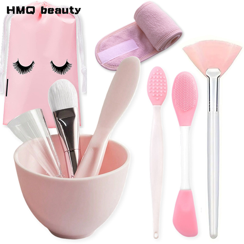 9pcs/set Silicone Face Mask Mi - Silicone Spatula Set 评论和价格