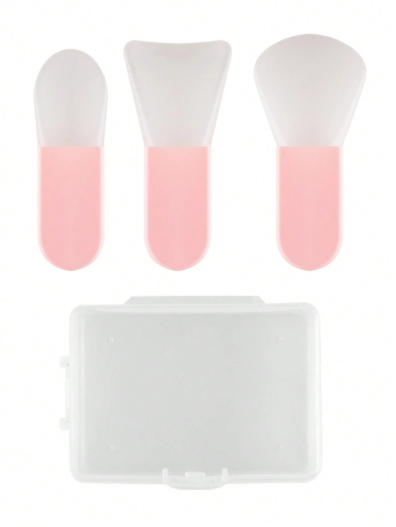 3 Pieces Mask Applicator Brush - Silicone Spatula Set 评论和价格