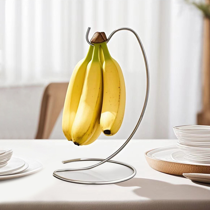 1Pcs Banana Holder Stand Keep  - Kitchen Gadgets Rack Storage 评论和价格