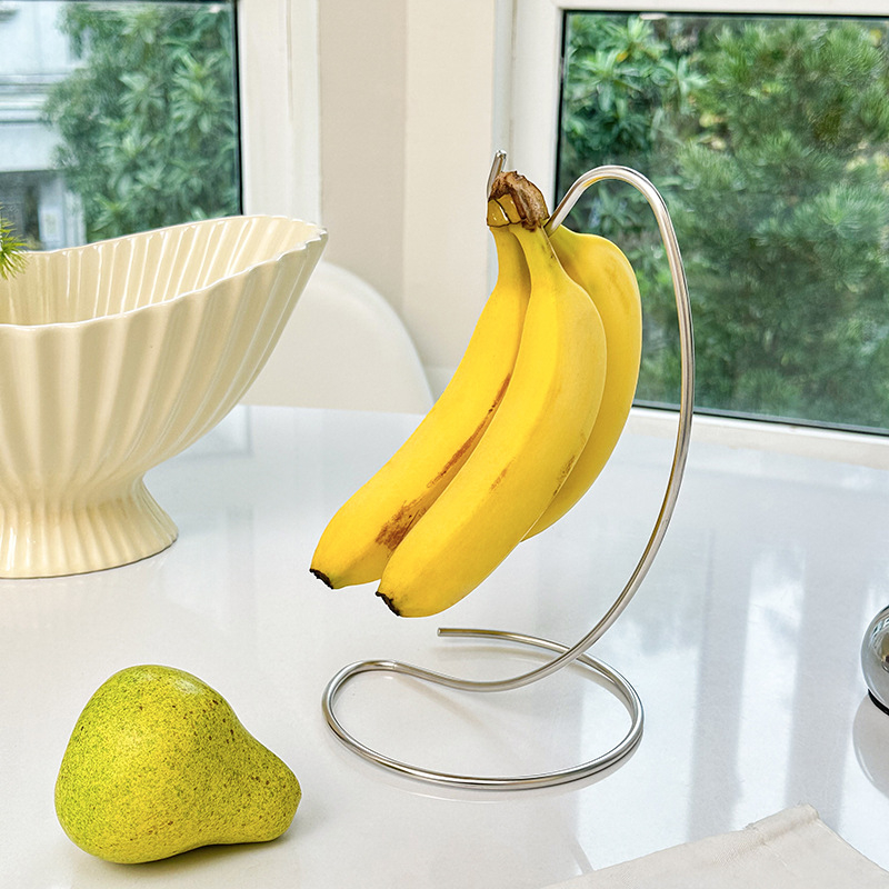 1Pcs Banana Holder Stand Keep  - Kitchen Gadgets Rack Storage 评论和价格