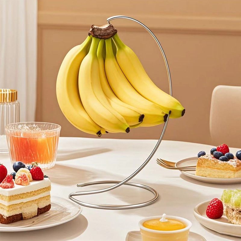 1Pcs Banana Holder Stand Keep  - Kitchen Gadgets Rack Storage 评论和价格