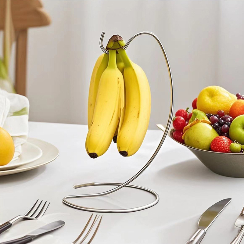 1Pcs Banana Holder Stand Keep  - Kitchen Gadgets Rack Storage 评论和价格