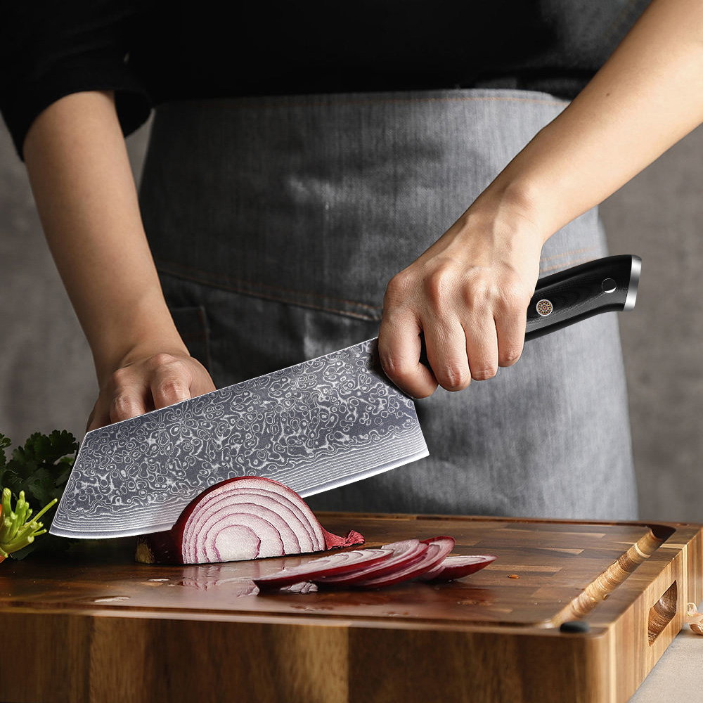 MOSTODOZO 7.5-inch Cleaver Kni - Kitchen Gadgets Vegetable Chopper 评论和价格