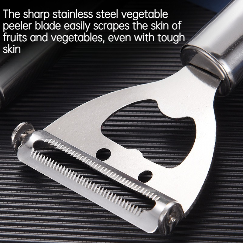 Stainless Steel 2‑in‑1 PeelerM - Kitchen Gadgets Built In 评论和价格