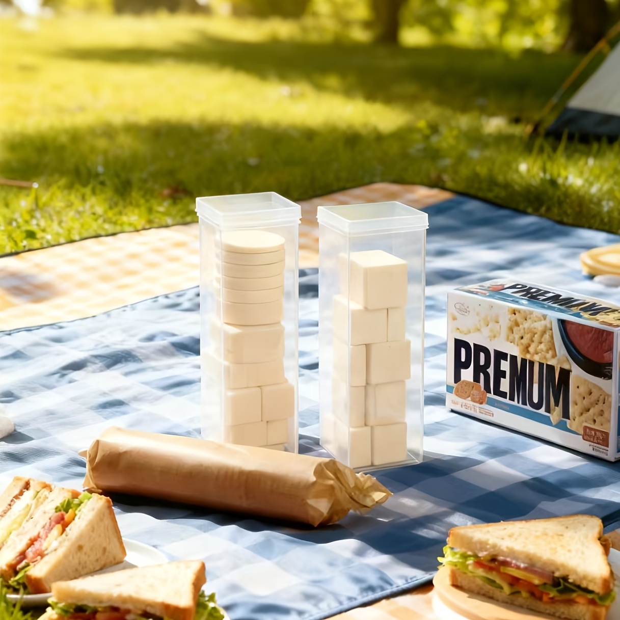 Clear Rectangular Sealed Food  - Kitchen Gadgets Organizer 评论和价格