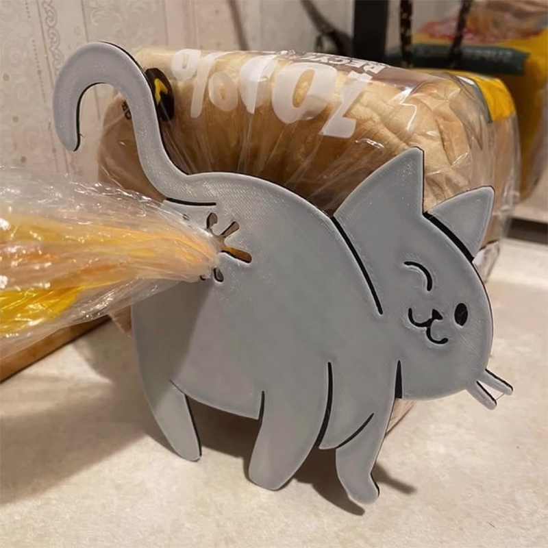 2pcs Funny Cat Butt Bag Clip,  - Funny Kitchen Gadgets Gifts 评论和价格