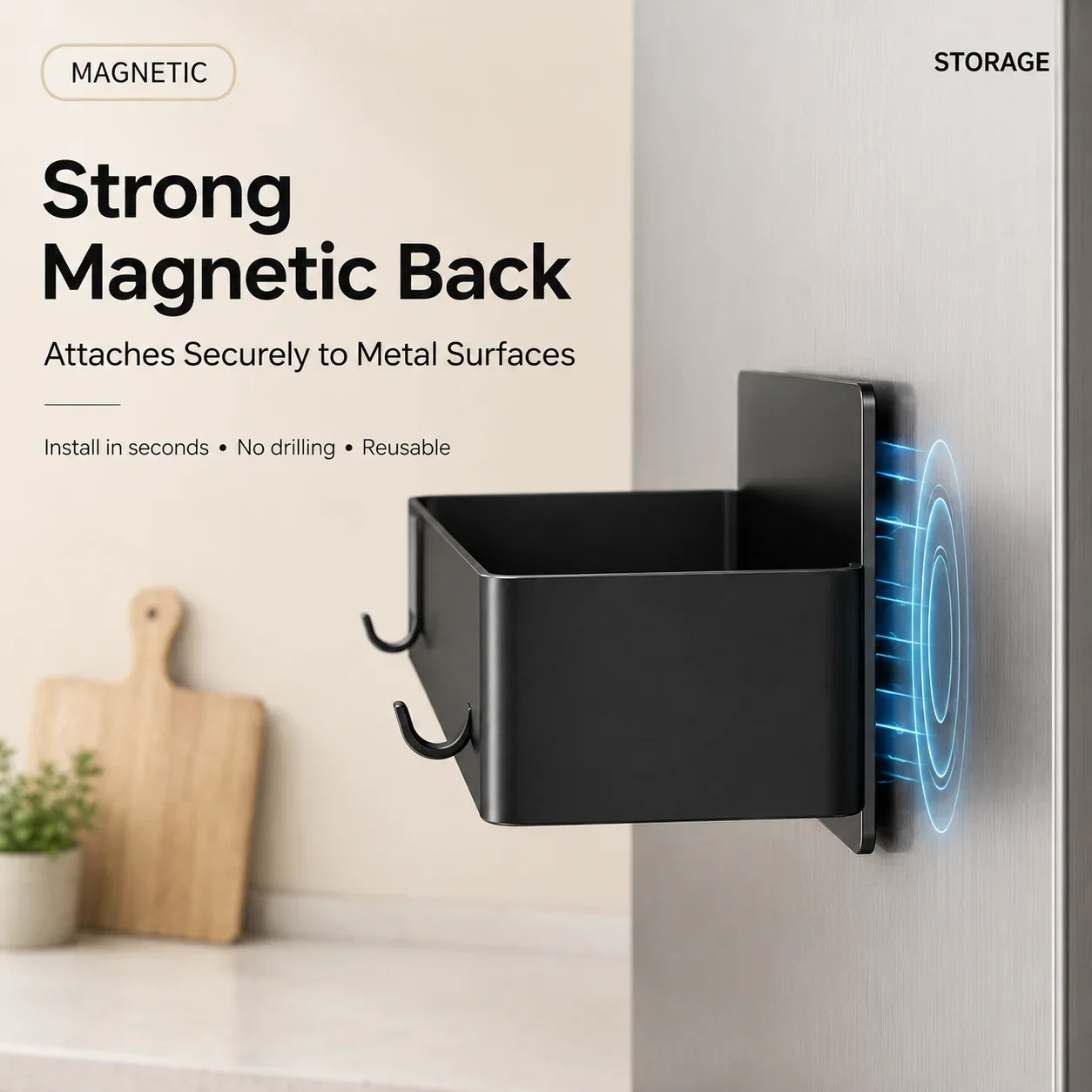 Magnetic Refrigerator Storage  - Kitchen Gadgets Organizer 评论和价格