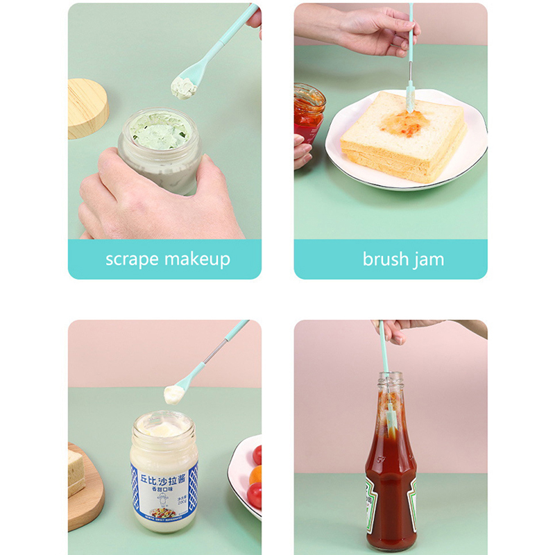 1Pcs Silicone Double Head Scra - Silicone Spatula Set 评论和价格