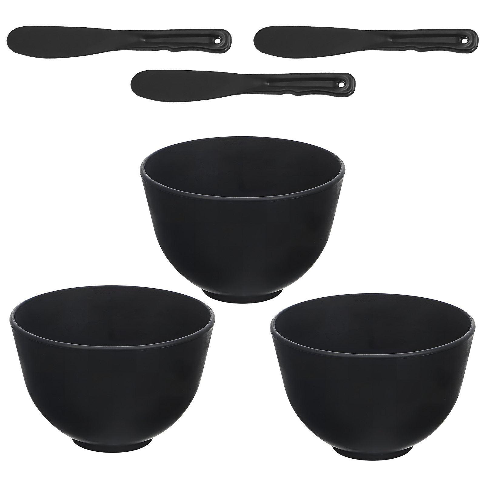 1Set Silicone Skincare Mask Mi - Silicone Spatula Set 评论和价格