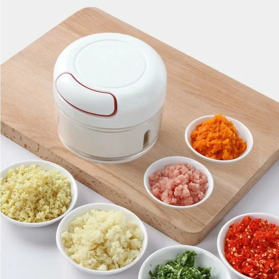 Plastic Garlic Crusher Press V - Kitchen Gadgets Vegetable Chopper 评论和价格