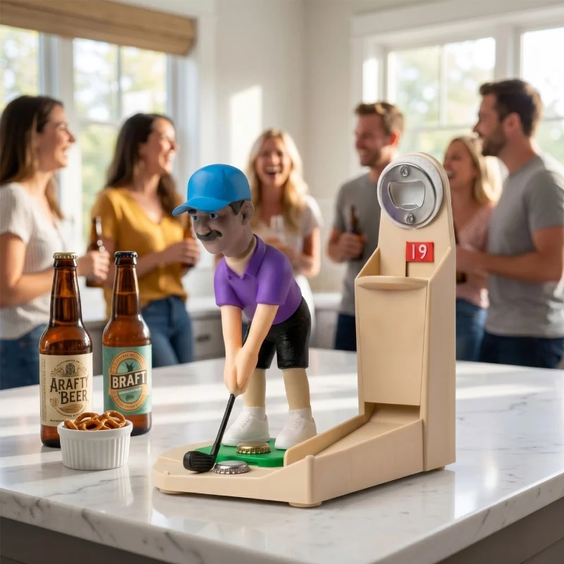 Novelty Golf Player Shaped Bee - Funny Kitchen Gadgets Gifts 评论和价格