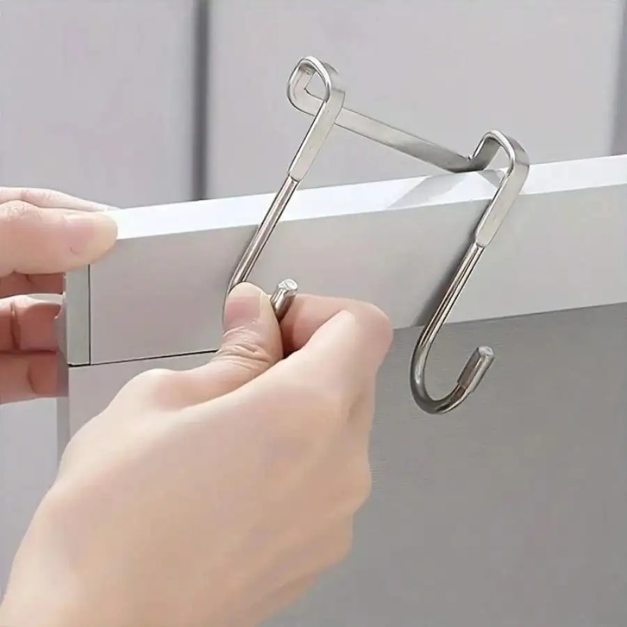 1/5pcs Stainless Steel Double  - Kitchen Gadgets Organizer 评论和价格