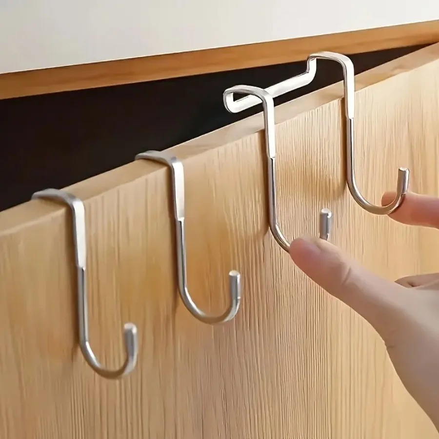 1/5pcs Stainless Steel Double  - Kitchen Gadgets Organizer 评论和价格