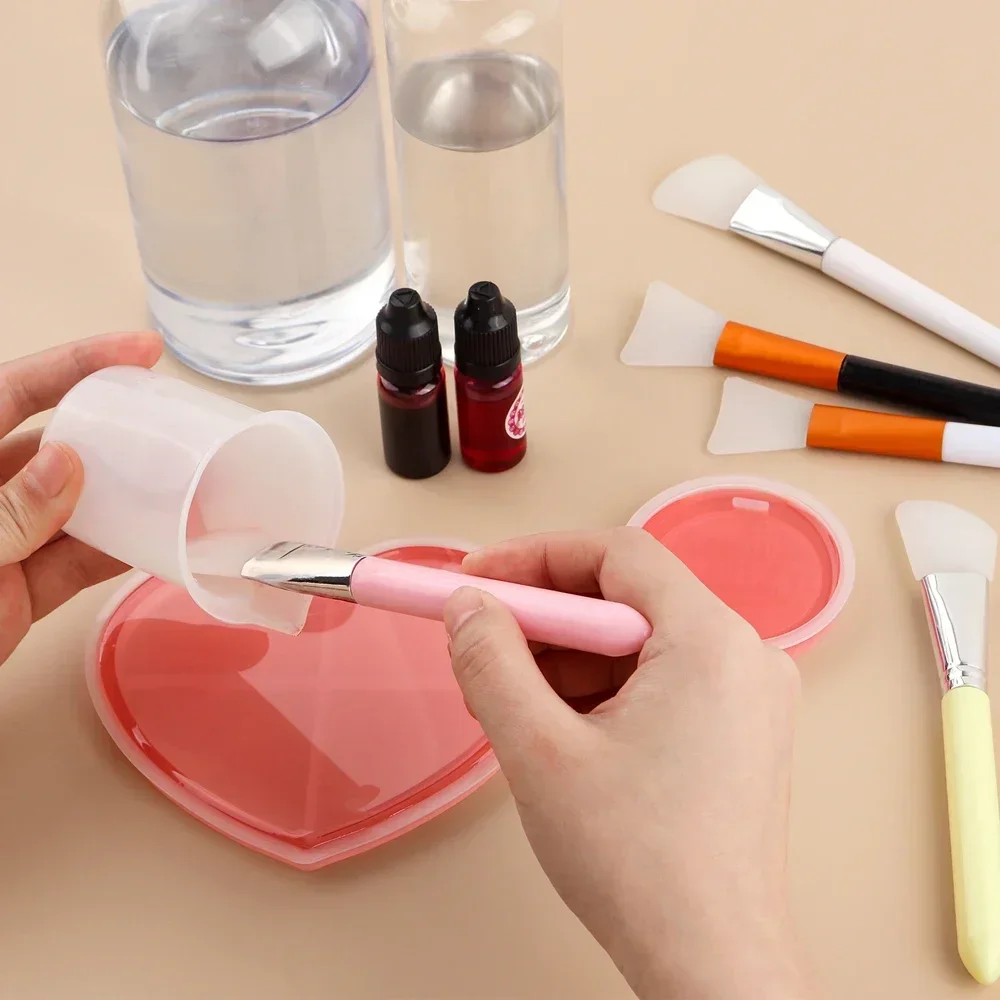 4~6 Pcs/set Silicone Craft Bru - Silicone Spatula Set 评论和价格