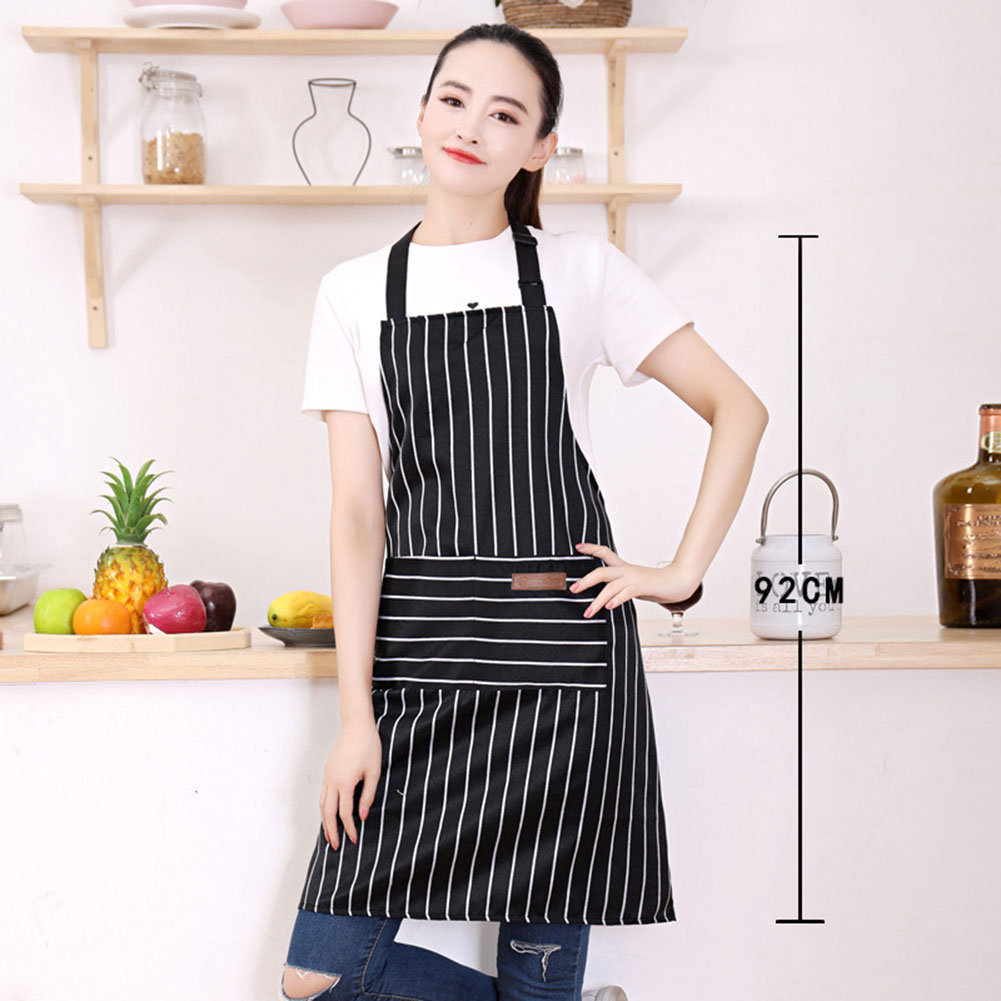 Striped Bib Apron For Men Wome - Kitchen Helper Gadgets 评论和价格