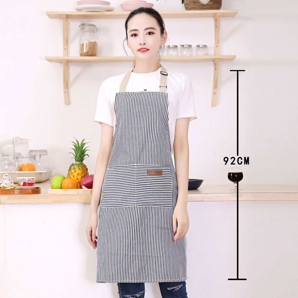 Striped Bib Apron For Men Wome - Kitchen Helper Gadgets 评论和价格