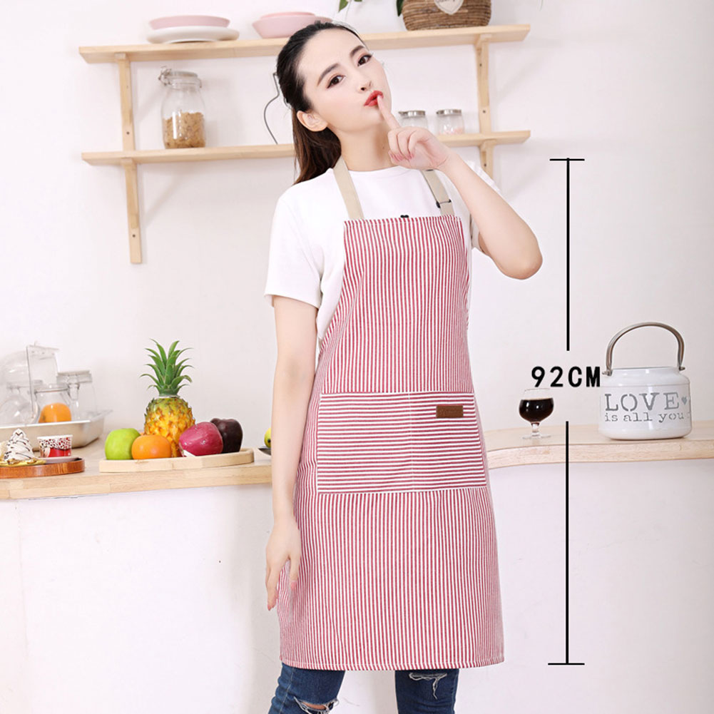 Striped Bib Apron For Men Wome - Kitchen Helper Gadgets 评论和价格