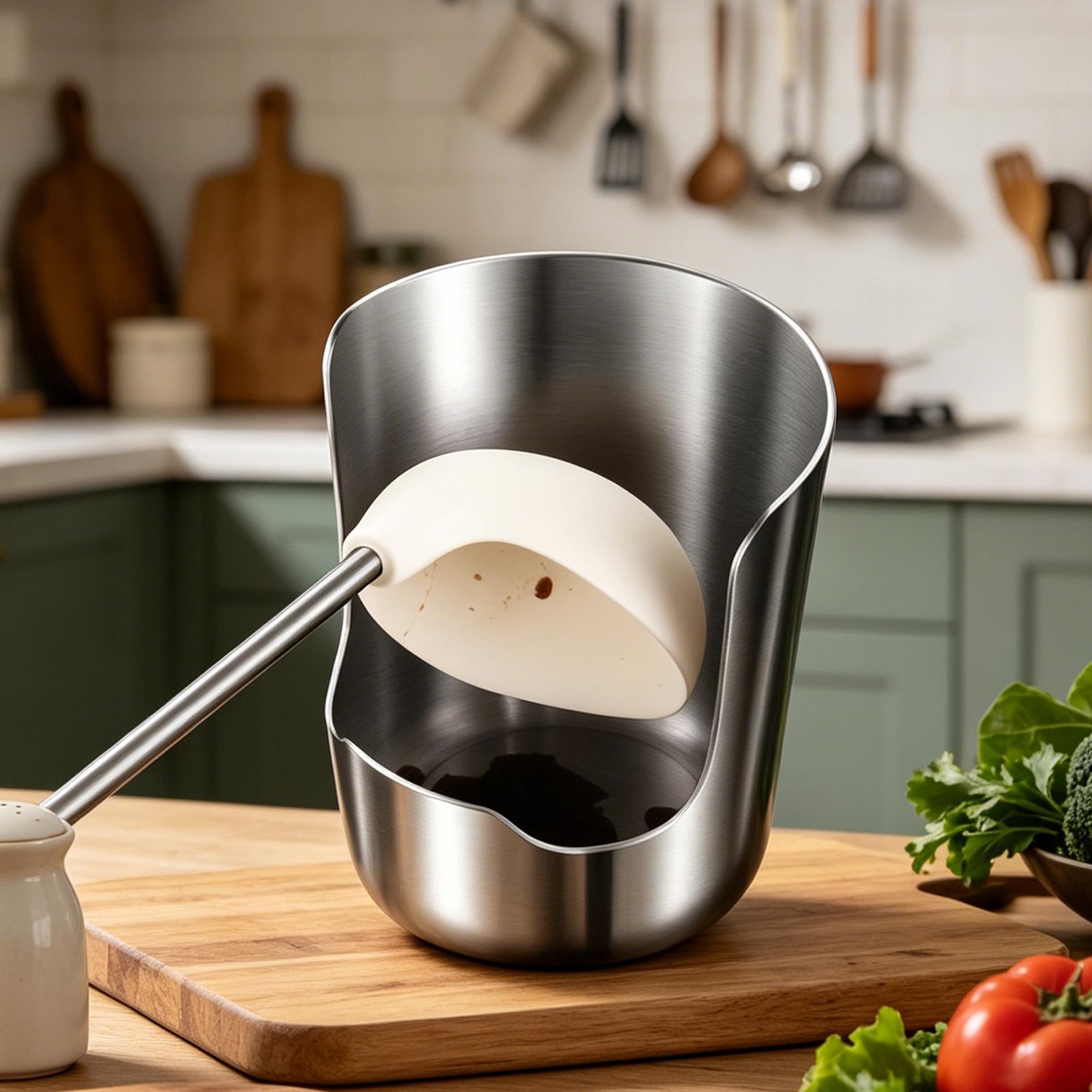 Small Stainless Steel Pot Lid  - Kitchen Gadgets Rack Storage 评论和价格