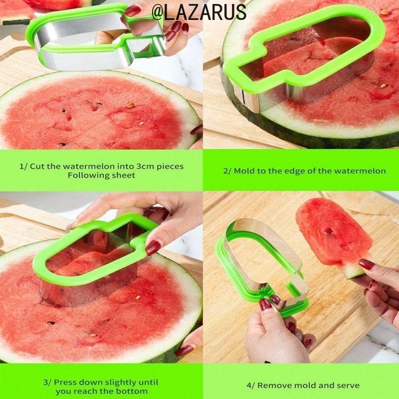 Stainless Steel Watermelon Cub - Watermelon Slicer Cutter 评论和价格