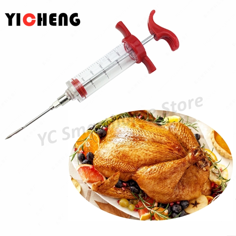 1Pcs Marinade Injector Seasoni - Kitchen Helper Gadgets 评论和价格
