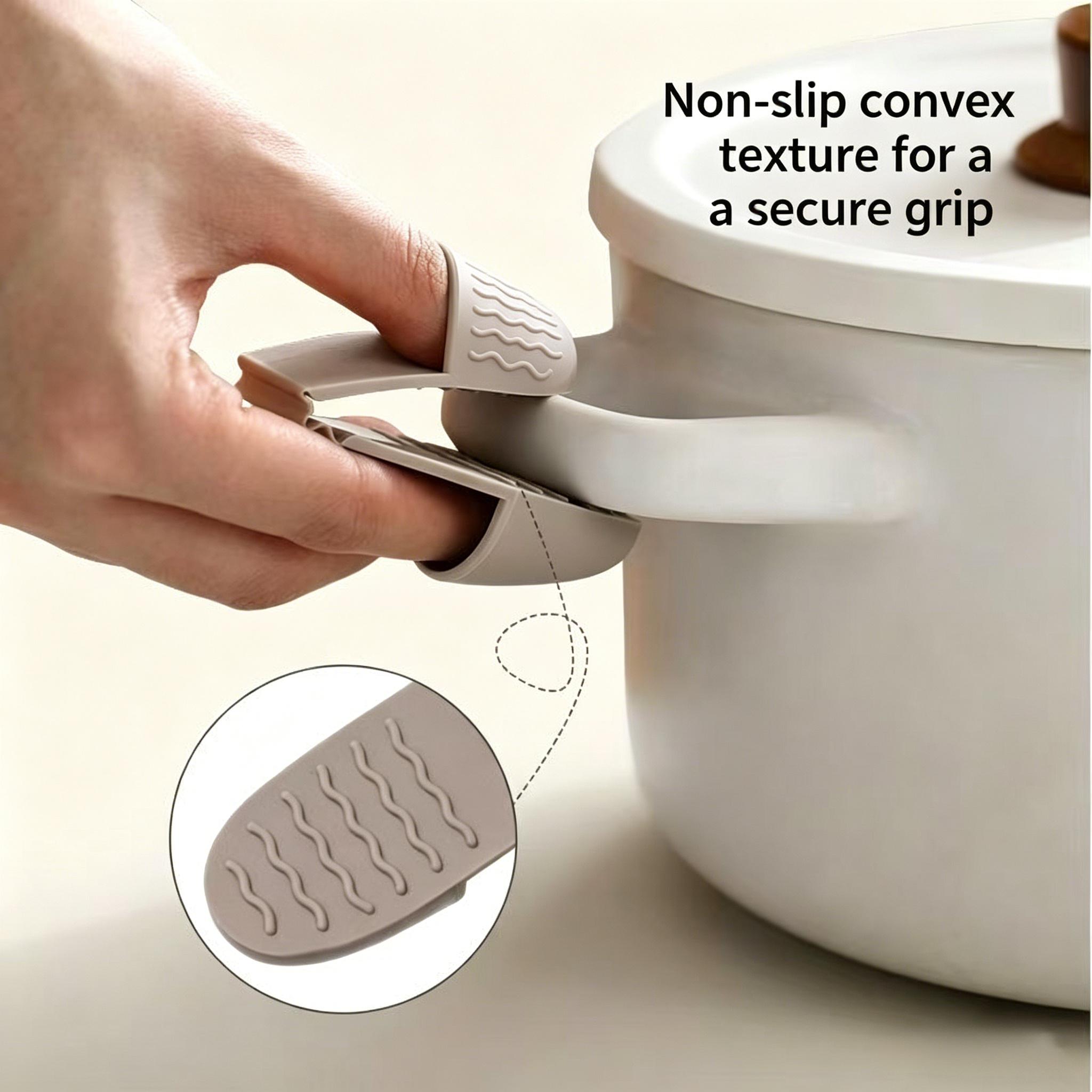 Anti-Slip Silicone Cooking Glo - Kitchen Gadgets Built In 评论和价格