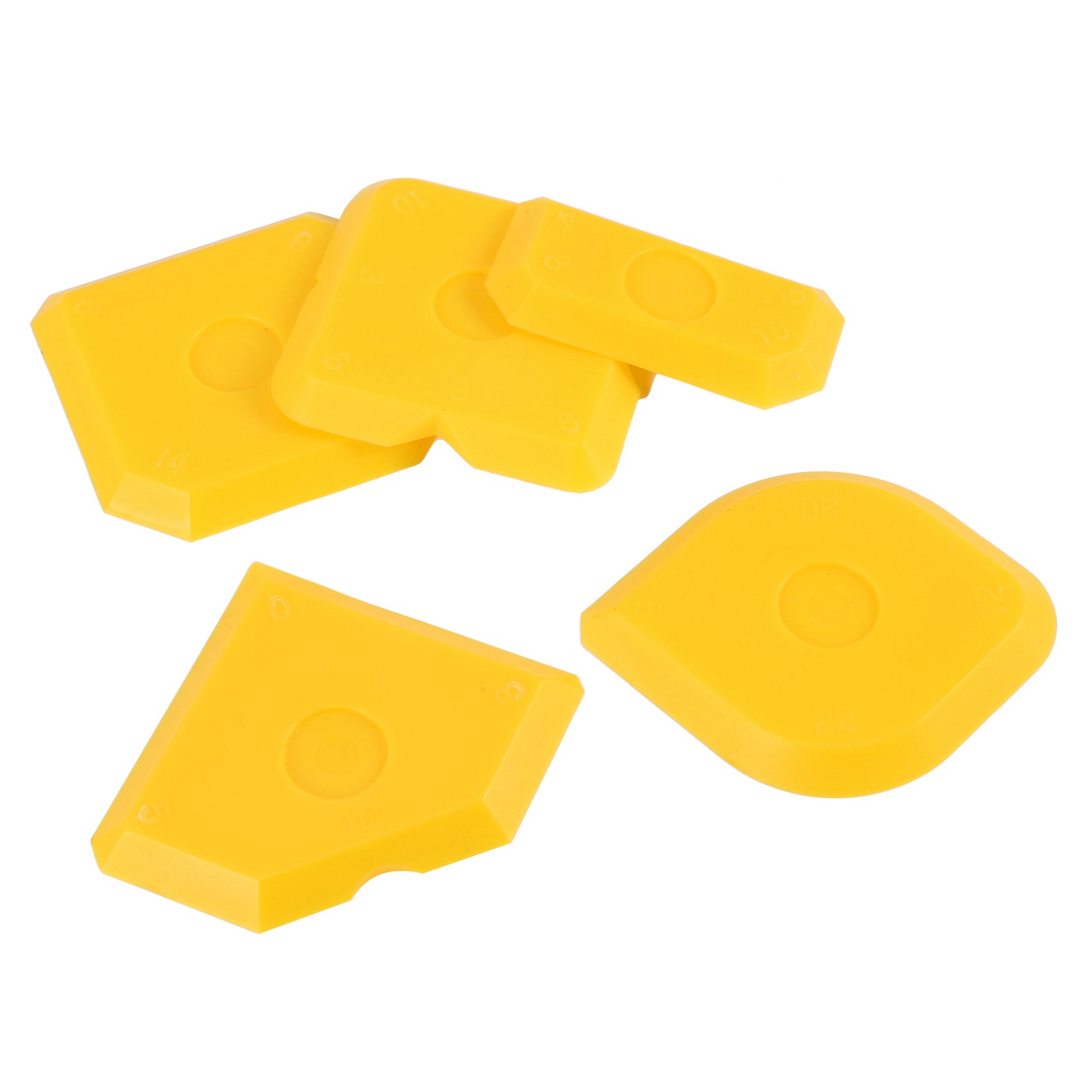 AT63-25Pcs Scraper Tool Kit Gr - Silicone Spatula Set 评论和价格