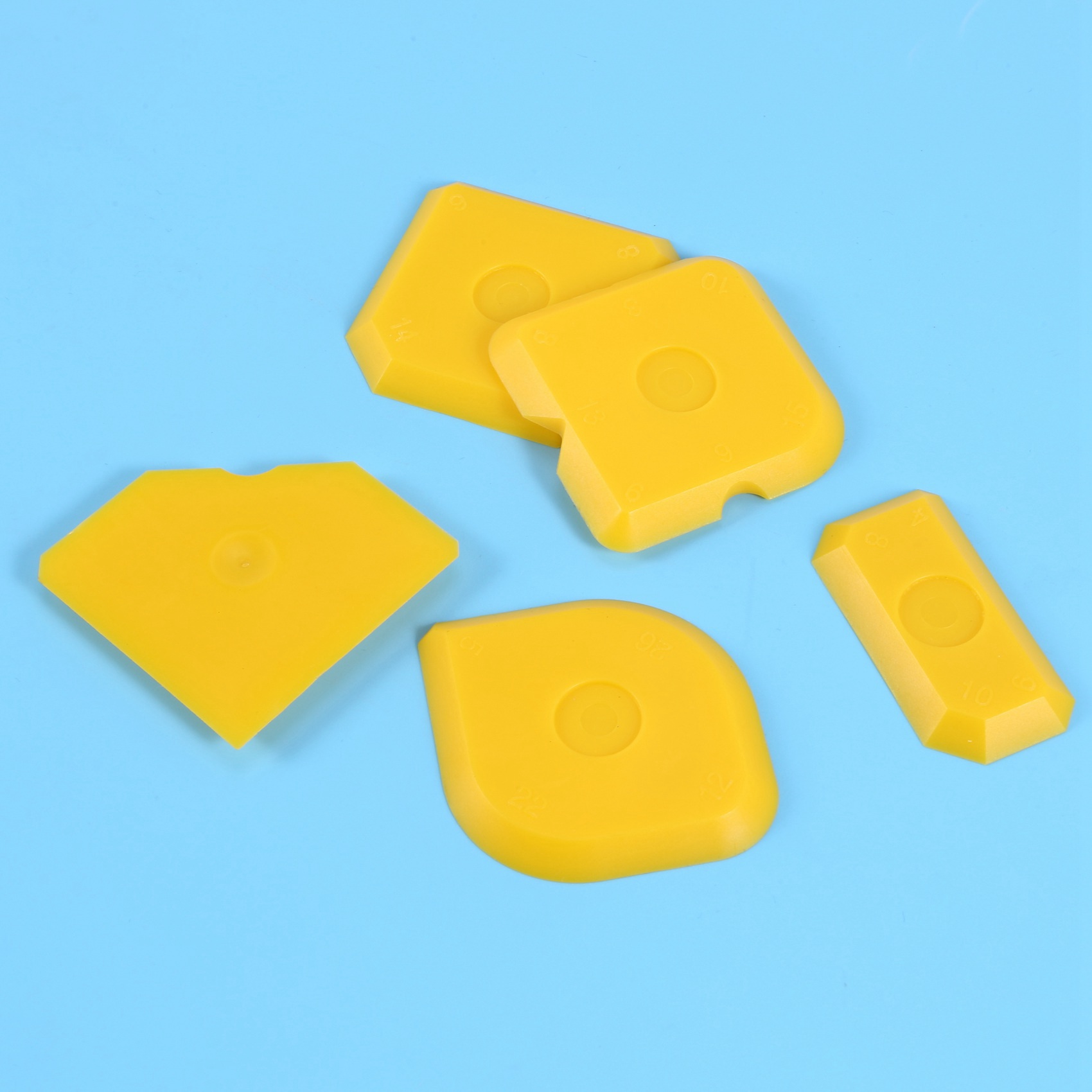 AT63-25Pcs Scraper Tool Kit Gr - Silicone Spatula Set 评论和价格