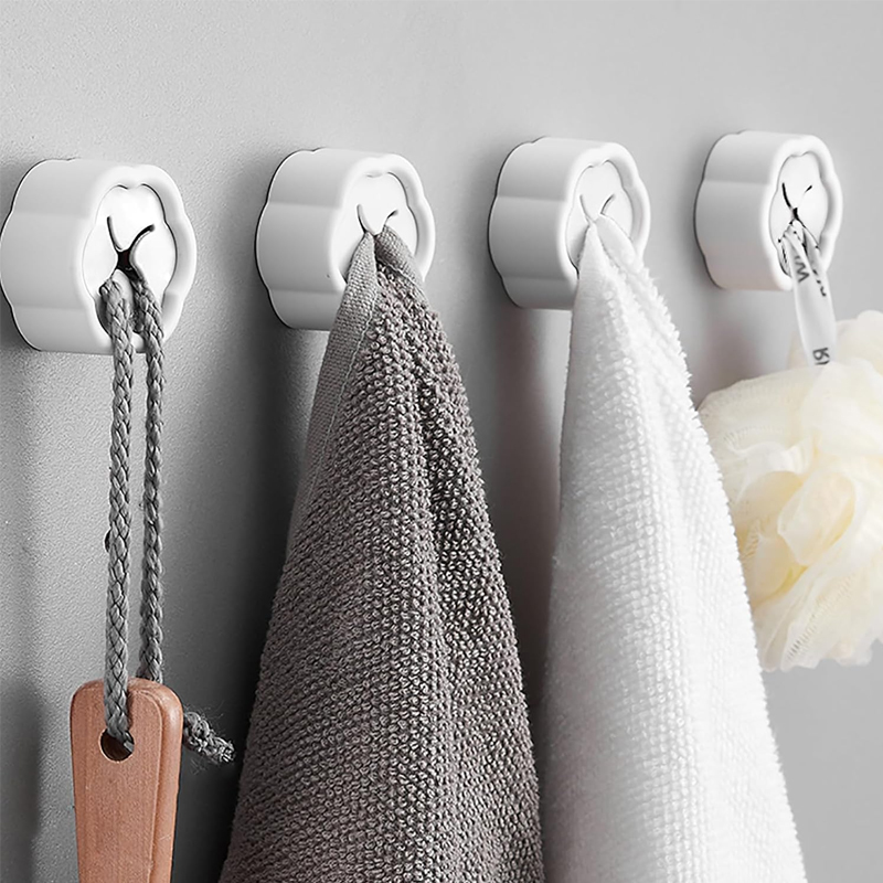 6PCS Self Adhesive Towel Holde - Kitchen Gadgets Organizer 评论和价格