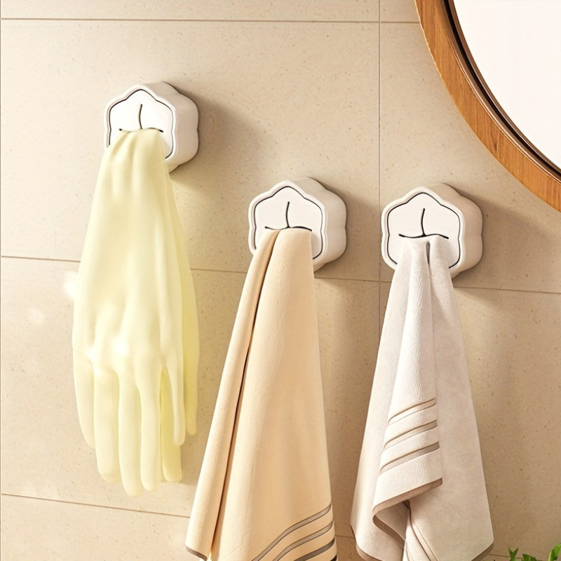 6PCS Self Adhesive Towel Holde - Kitchen Gadgets Organizer 评论和价格