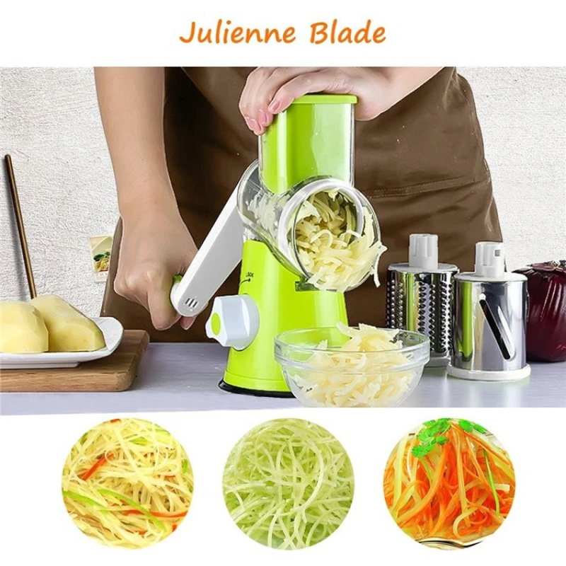 Manual Rotary Cheese Grater fo - Kitchen Gadgets Vegetable Chopper 评论和价格