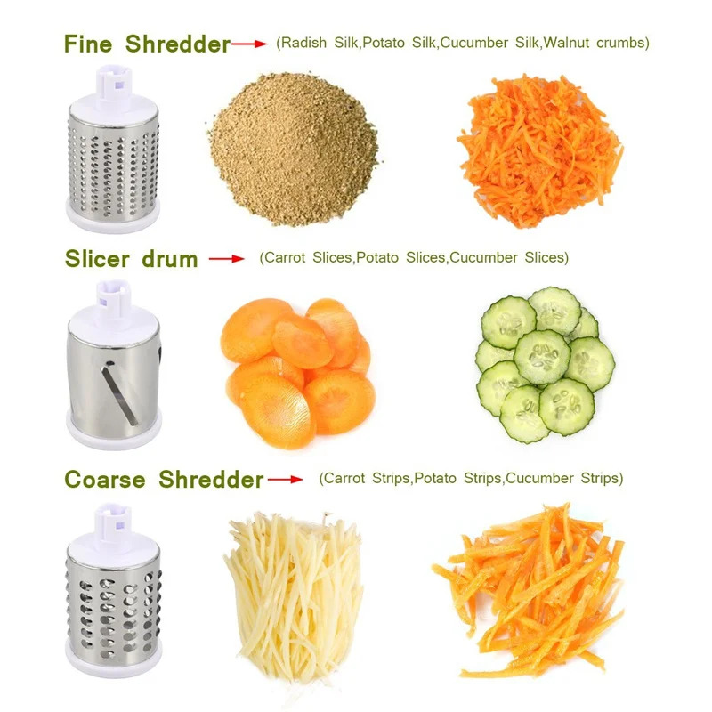 Manual Rotary Cheese Grater fo - Kitchen Gadgets Vegetable Chopper 评论和价格