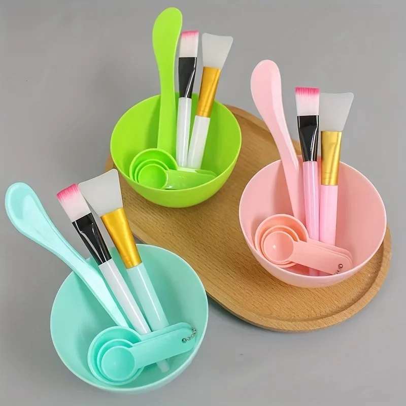 Face Mask Mixing Bowl Set, 7 I - Silicone Spatula Set 评论和价格