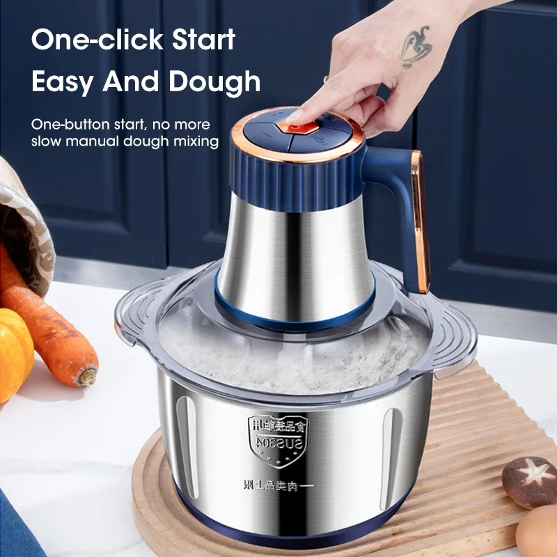 Household 5L Electric Meat Gri - Kitchen Gadgets Vegetable Chopper 评论和价格