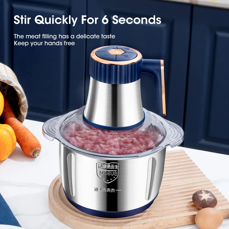 Household 5L Electric Meat Gri - Kitchen Gadgets Vegetable Chopper 评论和价格