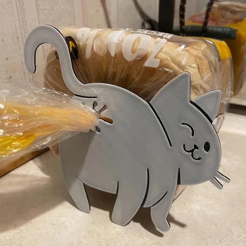 2pcs Funny Cat Butt Bag Clip,  - Funny Kitchen Gadgets Gifts 评论和价格