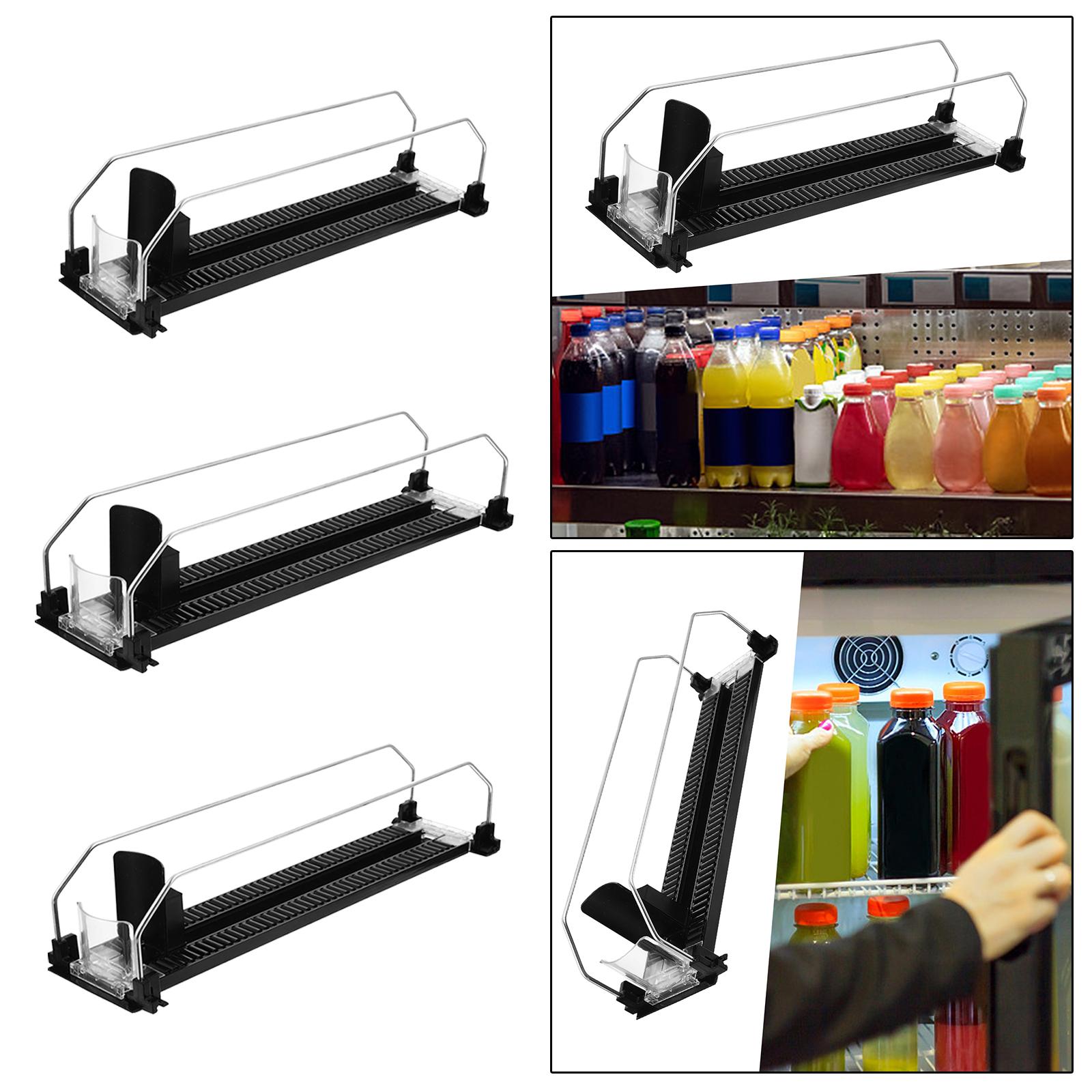 Drink Organizer Pusher Holder  - Kitchen Gadgets Rack Storage 评论和价格